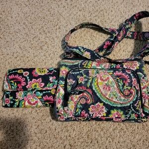 Vera Bradley Purse and Wallet